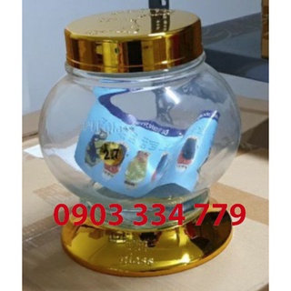 Bình ngâm sâm thủy tinh 2.7 lít