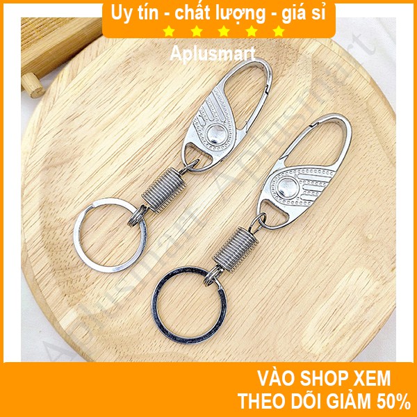 Móc khóa xe ô tô gắn lò xo cực tiện lợi, giá rẻ ✔️ FREESHIP 🛵 - A Plus Mart