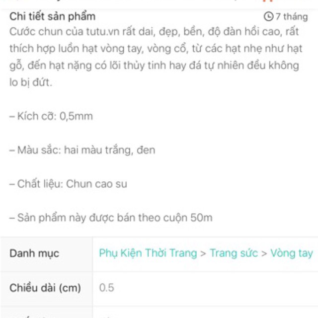 Cước chun xâu vòng phong thuỷ | BigBuy360 - bigbuy360.vn