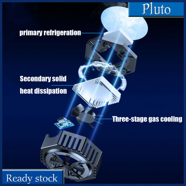 Mới Quạt Tản Nhiệt Làm Mát A15 Cho Điện Thoại / Máy Tính Bảng
