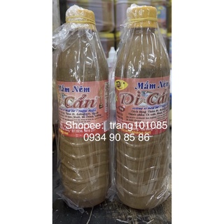 Mắm nêm dì cẩn chai 500gr
