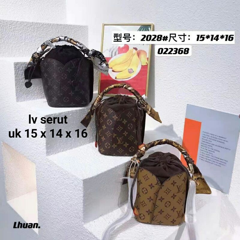 Túi lv Dây Rút Đựng Đồ Kích Thước 15x14 x 16 Tiện Dụng