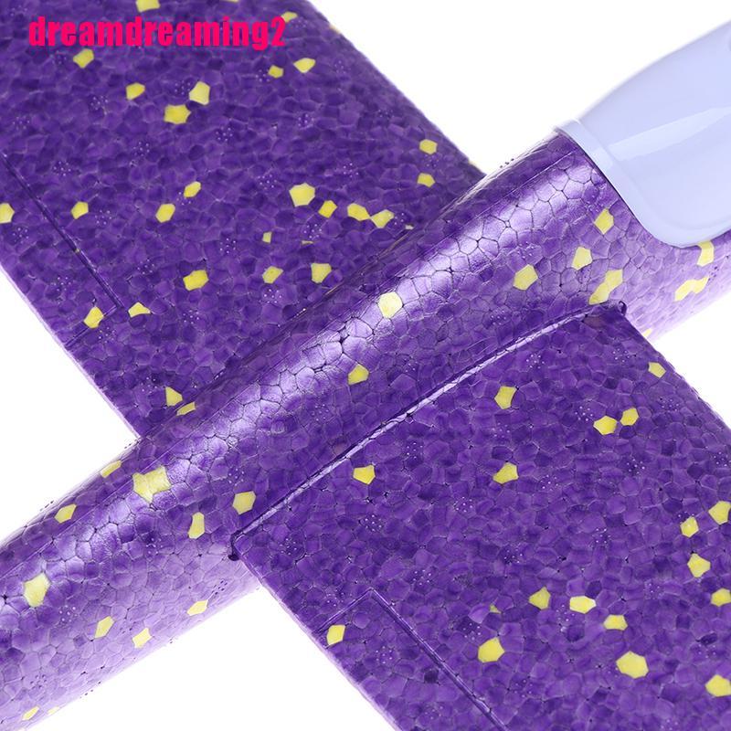 Máy Bay Xốp Ném Tay Có Đèn Led 48cm