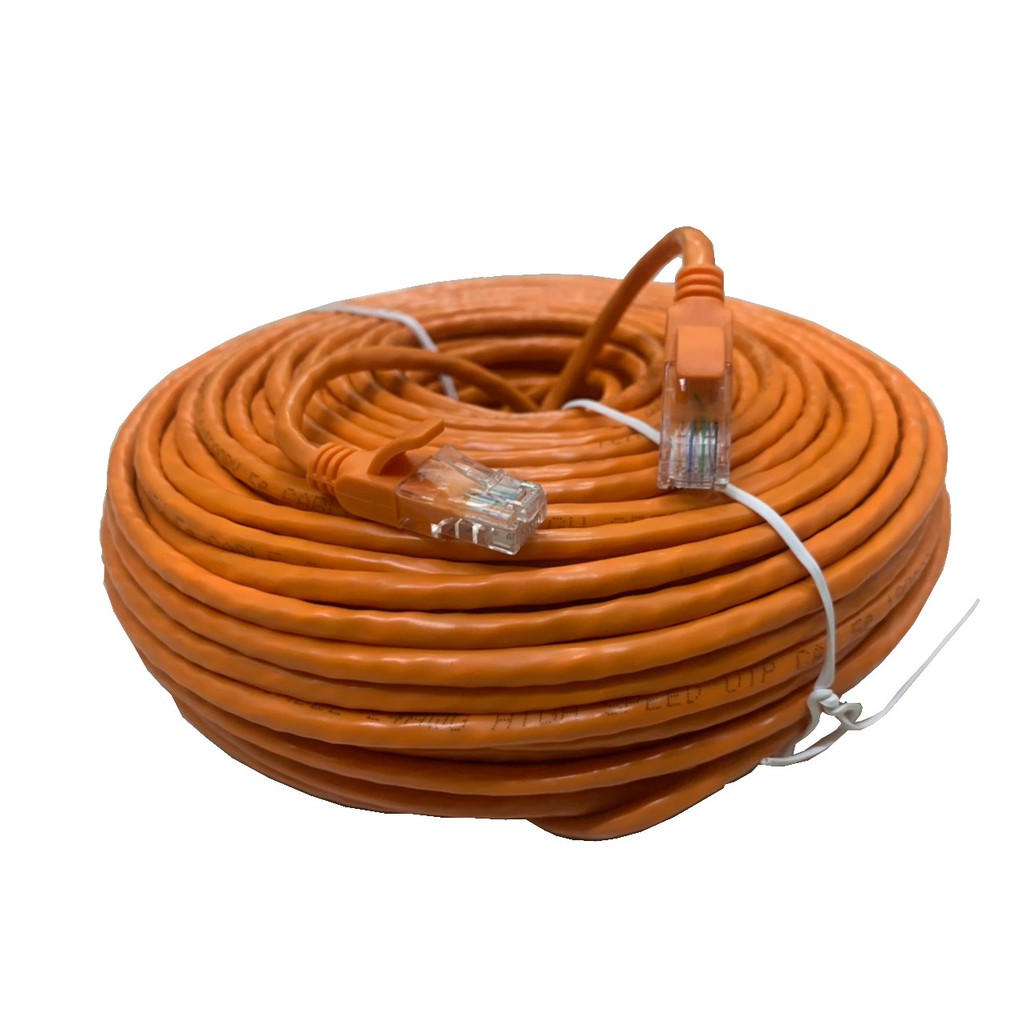 Cáp mạng Cat 5 Tencia High Speed 15m TC 5015C, màu xám TC 5015G,20m cam 5020C , xám 5025G , 30m cam 5030C, 30m xám 5030G