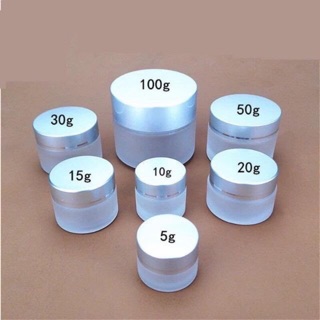 Combo 100 hủ thuỷ tinh nắp bạc 20g
