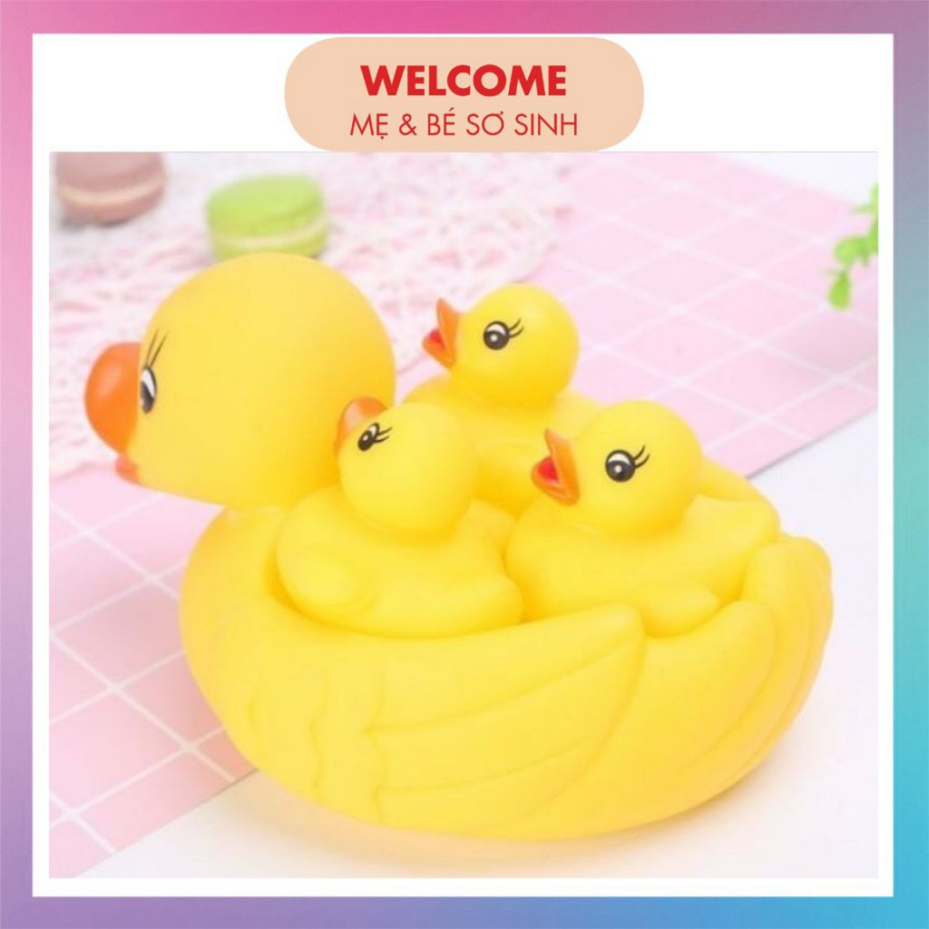 ĐỒ CHƠI ĐÀN VỊT ⚡️FREESHIP⚡️ Đàn Vịt Thả Bồn Tắm Cho Bé