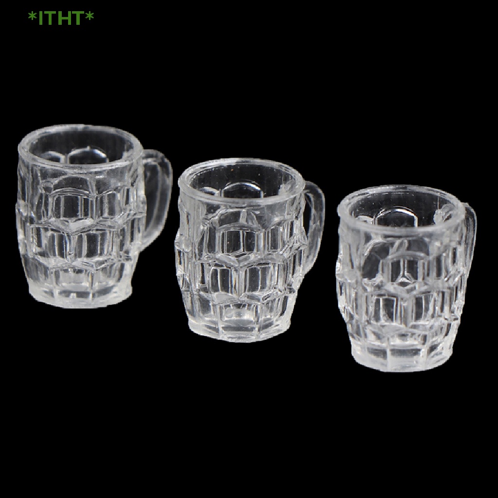 Cốc Bia Mini 1 / 12 Dùng Để Trang Trí Nhà Búp Bê ob11 bjd Mới