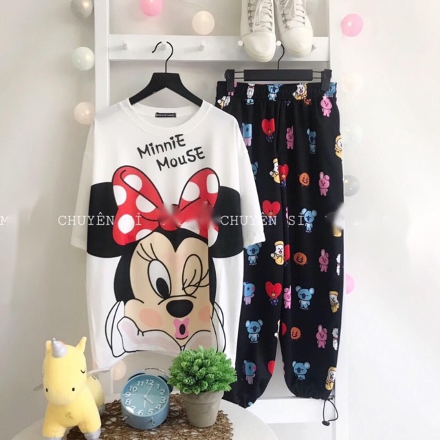 Sét áo mich ki + quần voi dài