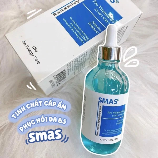 Tinh Chất Phục Hồi Và Cấp Ẩm Smas Pro Vitamin B5 Hydra Serum 120ml