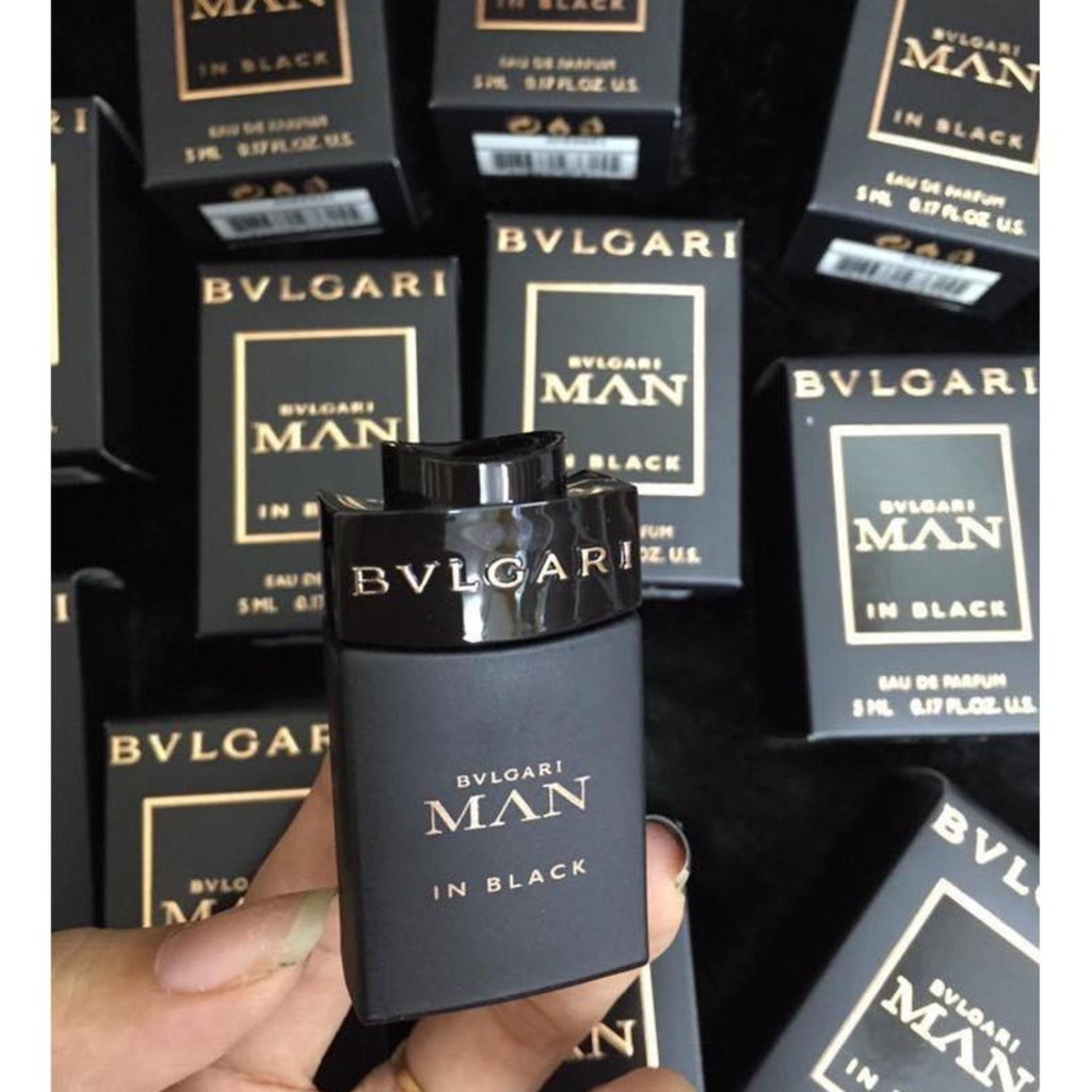 Nước Hoa Mini Bvlgari Man In Black EDP 5ml