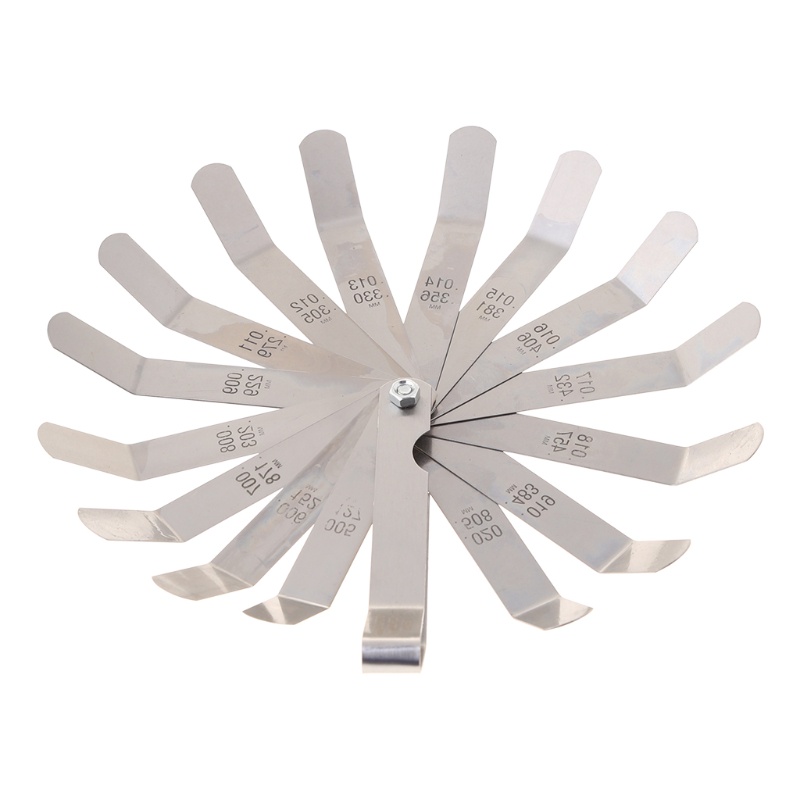 Dụng Cụ Đo Lường Độ Dày Của Van Gồm 16 Lưỡi 0.127-0.508mm