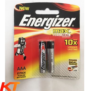 Pin AAA Energizer alkaline LR03 - AM4 - 1.5V E91 ( vỉ 2 viên)