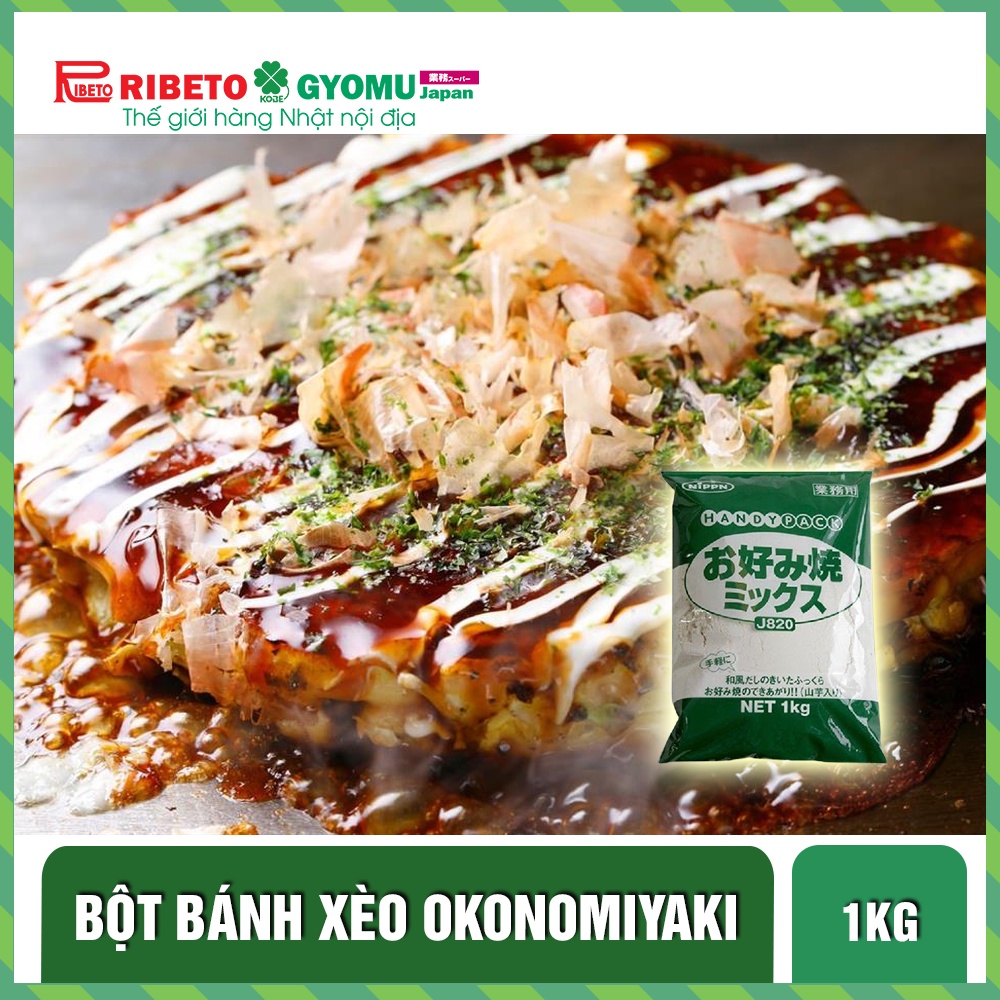 Bột bánh xèo Okonomiyaki 1kg - Nhật Bản