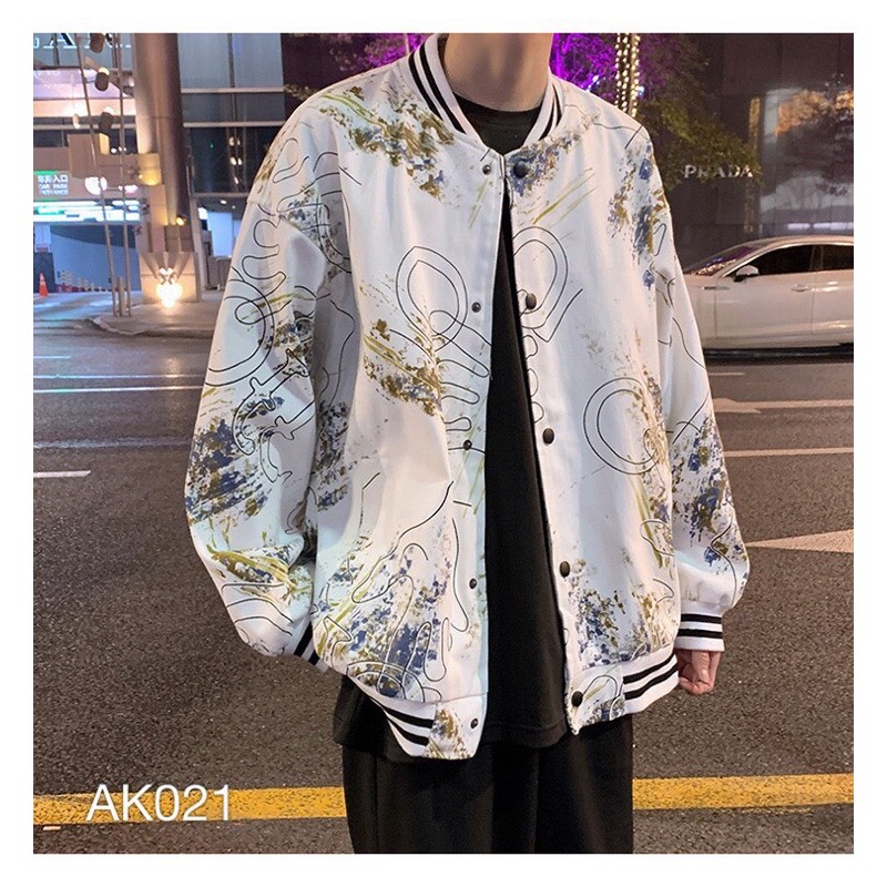 Áo khoác dù bomber VN CLO in dạng 3d - AK021