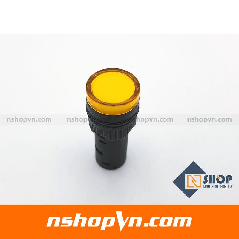 Đèn báo AD16-16C Vàng 12V, 24V, 220V