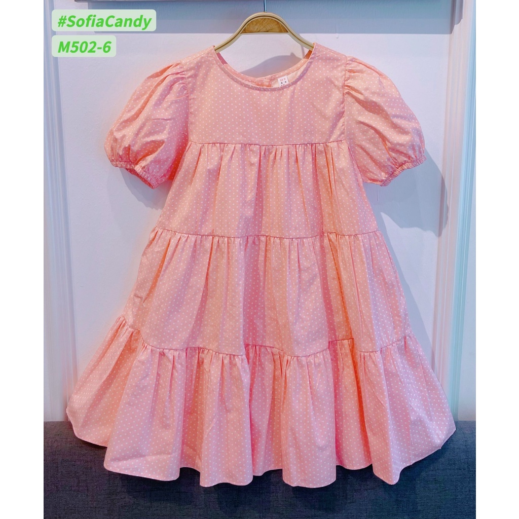 VÁY SOFIA BABYDOLL HỒNG