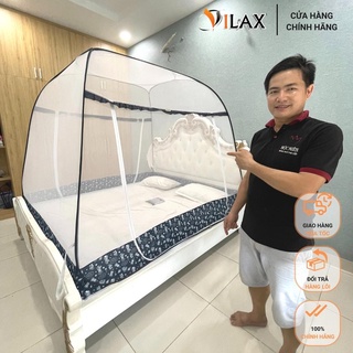 Mùng chụp màn chụp đỉnh rộng cao cấp Mộc Miên- họa tiết PHI HÀNH GIA