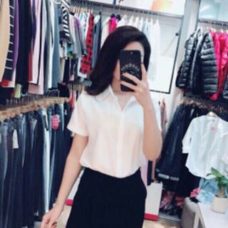 Sơ mi cộc tay nữ không nhăn