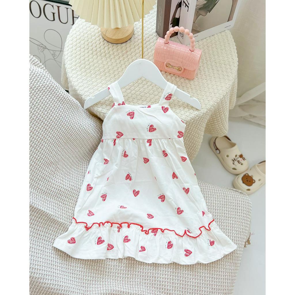 🌺Siêu xinh🌺 HÀNG MỚI VỀ Váy 2 dây  cho bé  BẢNG MÀU 2