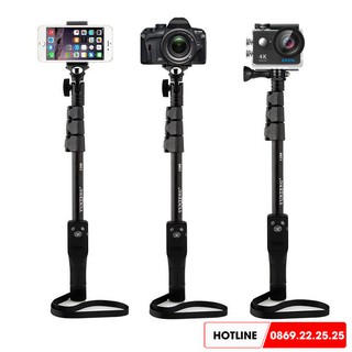 Đồ phượt - Gậy chụp hình tự sướng bluetooth gắn camera hành trình Yunteng 1288