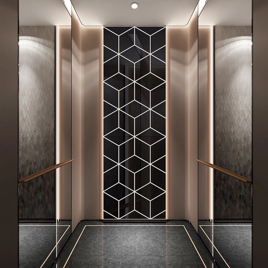 Gương Dán Tường Bằng Acrylic Tráng Gương Họa Tiết Kim Cương 3D Độc Đáo Trang Trí Nhà Cửa