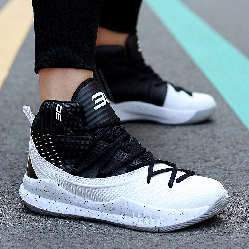 Giày Thể Thao Chơi Bóng Rổ Chống Trượt Chống Mài Mòn Thời Trang Cho Nam Và Nữ