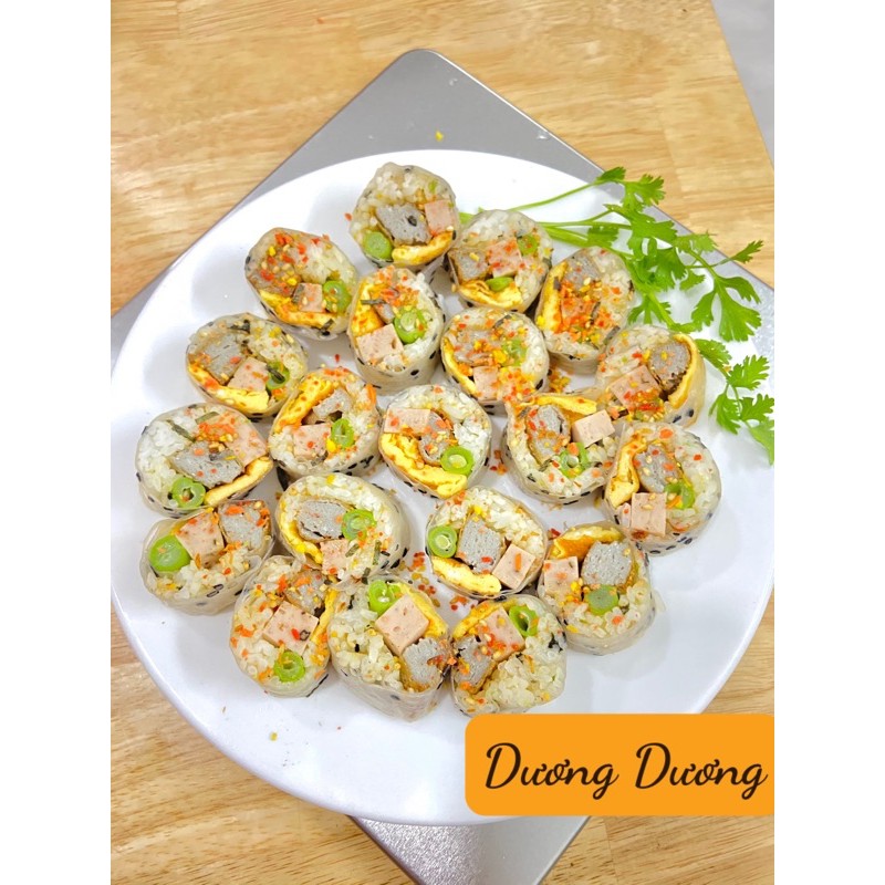 Bánh Tráng gạo Mè Đen nhúng Loại 1 nhiều mè dẻo - Đặc Sản Phan Rang Tháp Chàm -Bánh tráng mè Dương