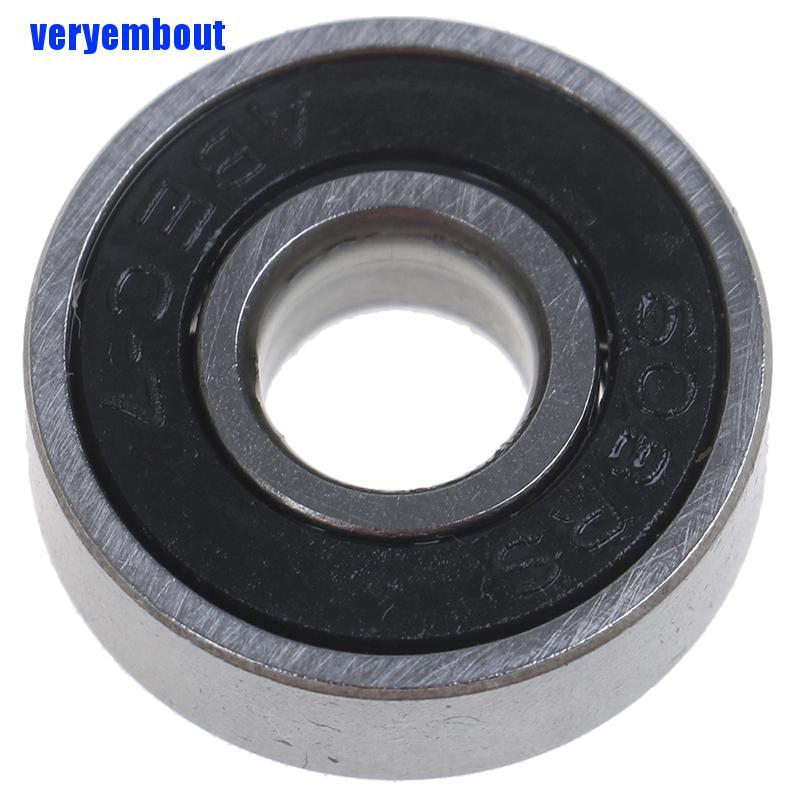 Set 5 Vòng Bi Cho Ván Trượt ABEC-7 608RS Màu Đen