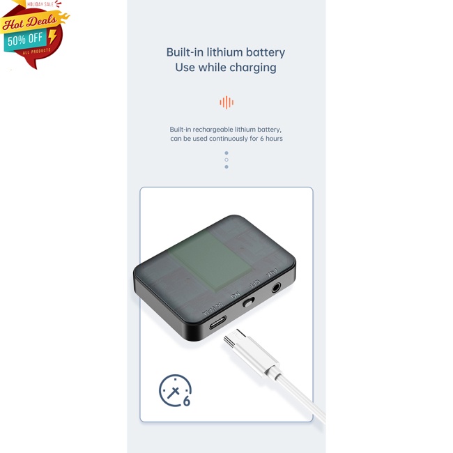 Bộ ChuyểN ĐổI Âm Thanh Bluetooth 2 Trong 1 C31 KèM Phụ KiệN