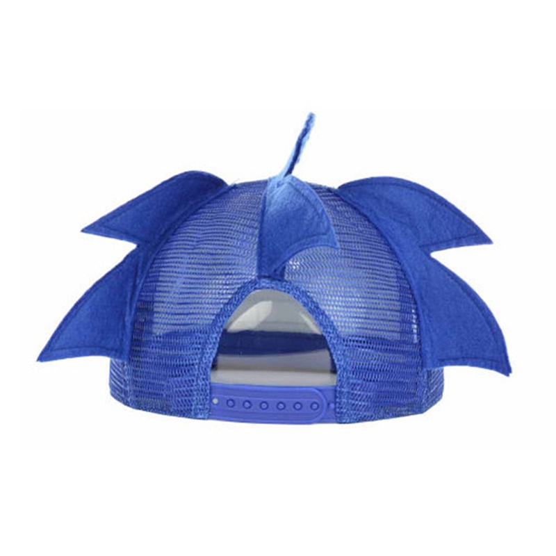 Mũ Lưỡi Trai Che Nắng Bằng Cotton Họa Tiết Nhím Sonic Tùy Chỉnh Thời Trang Cho Bé Trai Và Gái