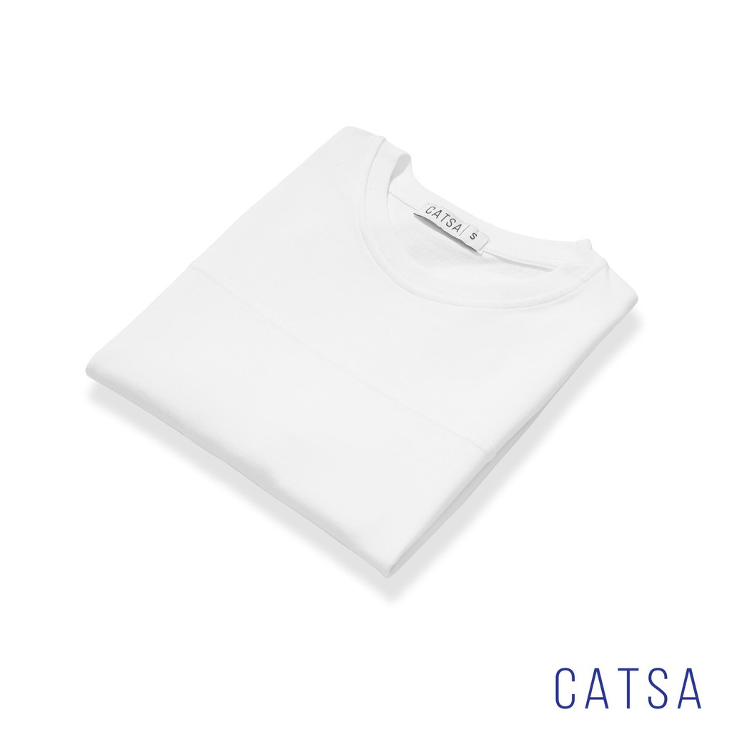 CATSA Áo thun cổ tròn chất liệu thun cotton mặc cực mát, thấm hút mồ hôi tốt ATN255 - ATN256 -ATN257 - ATN258 - ATN259