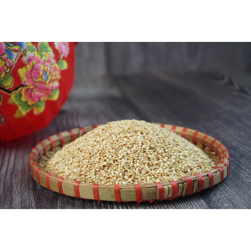 Hạt mè, vừng trắng 100g nguyên liệu làm bánh trung thu