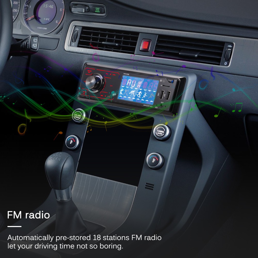 IN STOCK Car Mp3 Player Black Car Radio Car Music Player USB SD Car FM Player