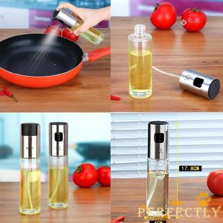 ✨1 bình xịt dầu ăn/giấm bằng thủy tinh/giấm bằng thép không gỉ 100ml tiện dụng