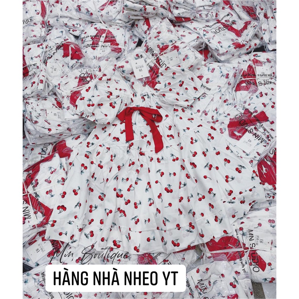 Váy đầm nữ, váy cherry siêu kuteee luôn ạ | BigBuy360 - bigbuy360.vn