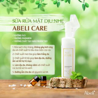 Sữa rửa mặt dịu nhẹ Abeli Care