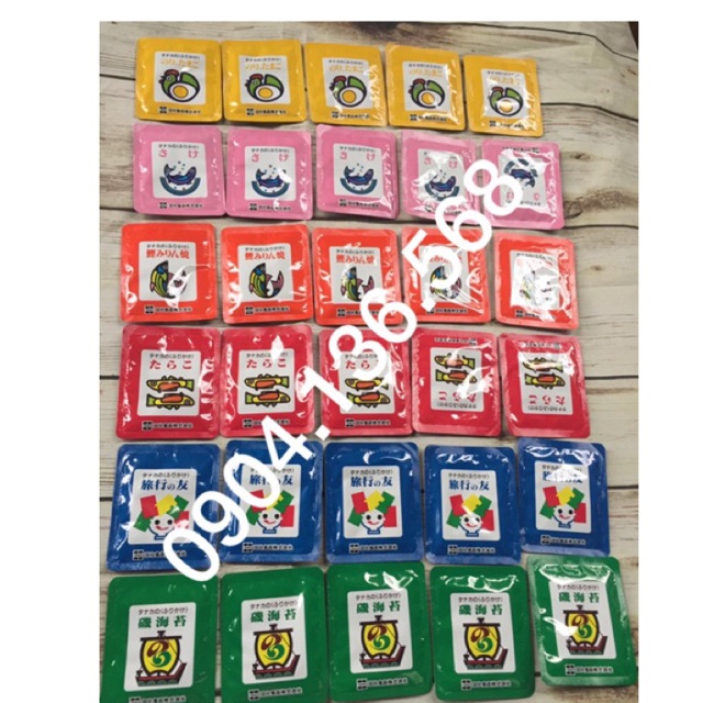 SET 30 GÓI GIA VỊ RẮC CƠM