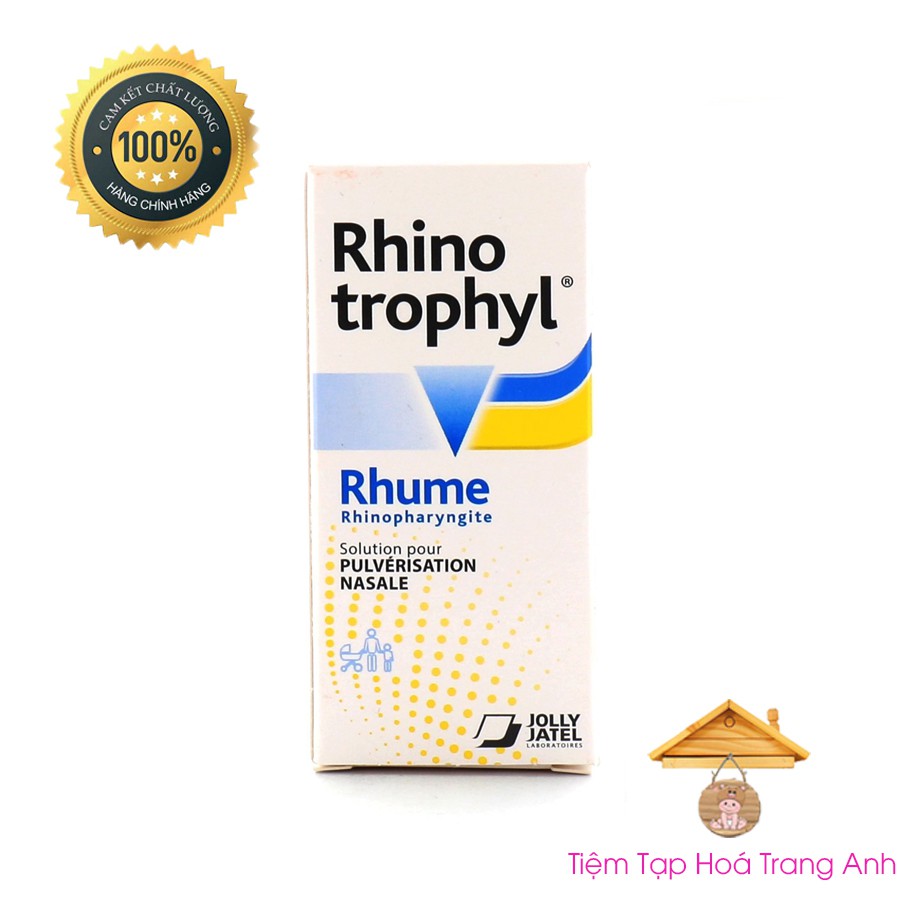 Nhỏ mũi Rhinotrophyl Pháp cho bé