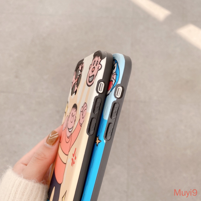 DORAEMON IPHONE Ốp Lưng Họa Tiết Hoạt Hình Đáng Yêu Cho Iphone12Pro Max I12 Iphone11Promax X Xsmax Xr I8 / Se2 Iphone7Plus | BigBuy360 - bigbuy360.vn