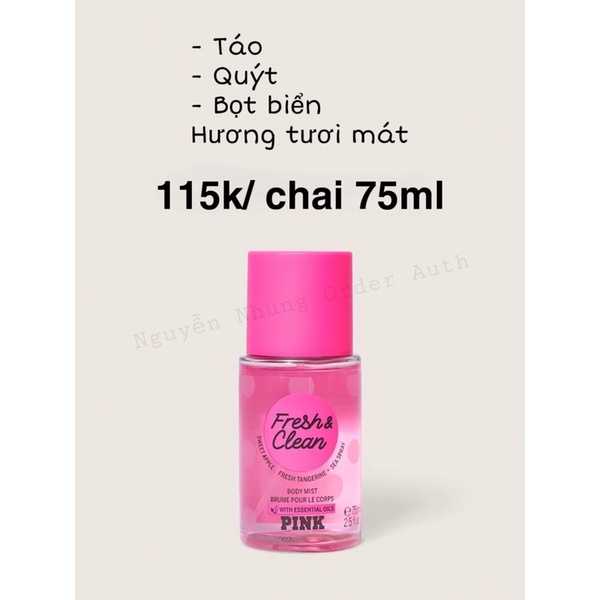 Xịt thơm Body mist Victoria’s Secret sale | BigBuy360 - bigbuy360.vn