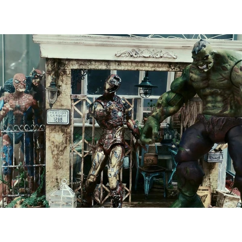 Mô hình Hulk Zombie Marvel Select