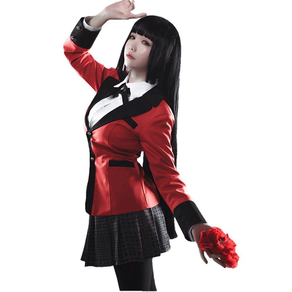 Bộ Đồ Hóa Trang Yumeko Jabami Kakegurui Ngày Halloween Cho Nữ
