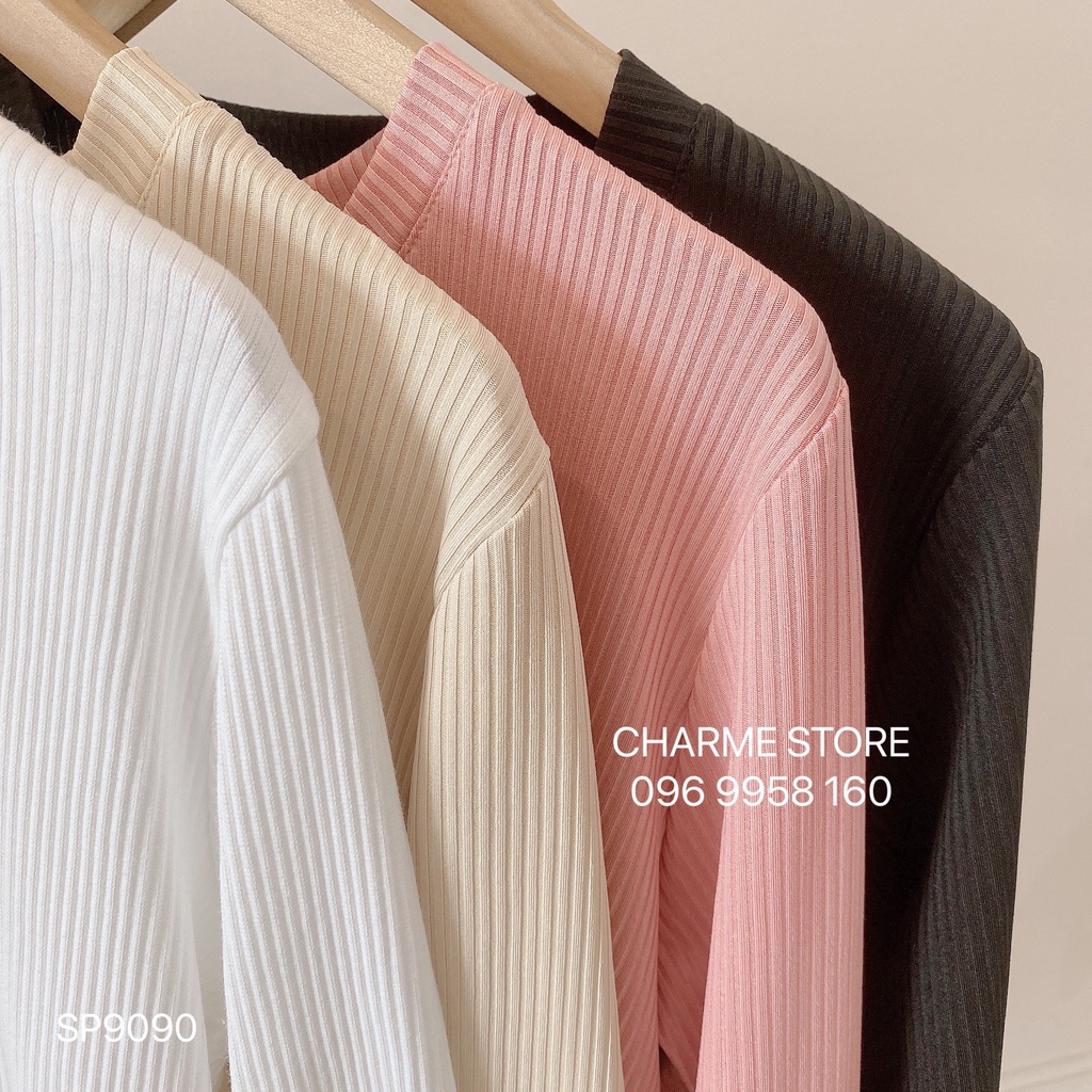 Áo khoác cardigan nữ dáng ngắn thiết kế Charme 9090 | BigBuy360 - bigbuy360.vn