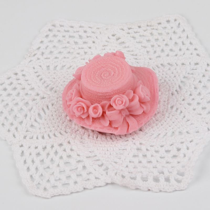 Khuôn rau câu Silicon 4D Nón hoa to 7,7cm Mã SG3311