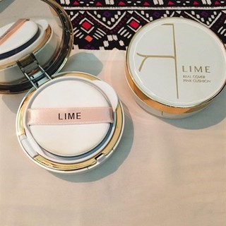 (Chính Hãng) Phấn Nước Cho Da Dầu Da Mụn Lime Real Cover Pink Cushion SPF50+ PA+++ #10 20g Cao Lãnh