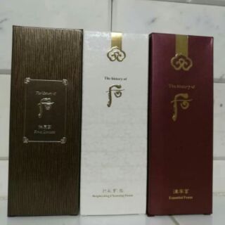 Sữa rửa mặt whoo