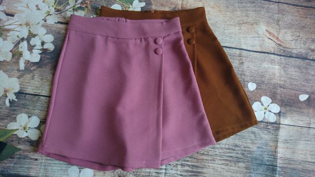 CÒN MÀU HỒNG nhạt _Quần giả váy vạt chéo | BigBuy360 - bigbuy360.vn