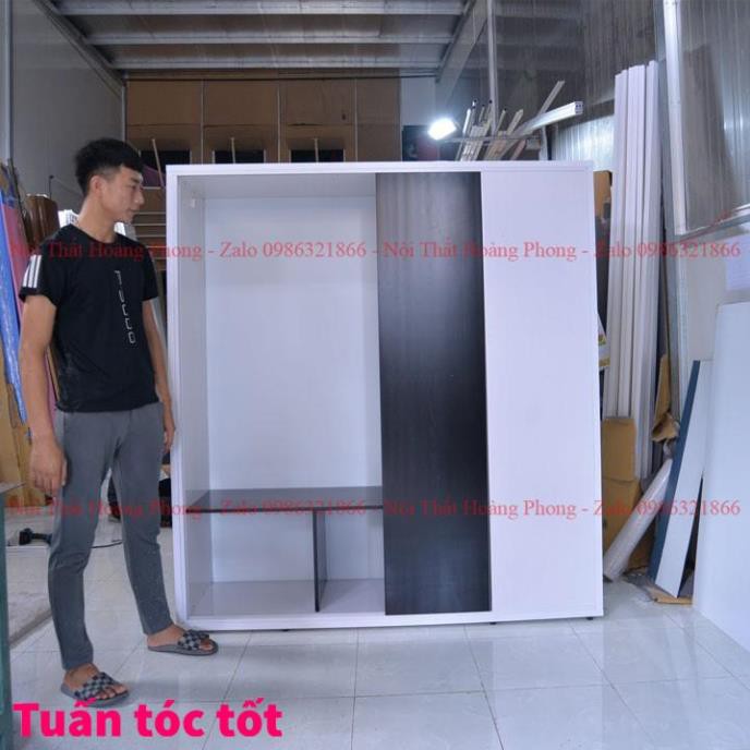 Tủ quần áo 4 cánh lùa đẹp - Hình thật Bảo hành 2 năm tận nơi