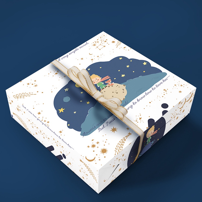 Giấy gói quà cao cấp kraft, hộp quà sinh nhật, quà tặng cho bé , người yêu , valentine , craft Doremonshop