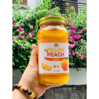 ĐÀO NGÂM HÀN QUỐC Yellow Peach 700G